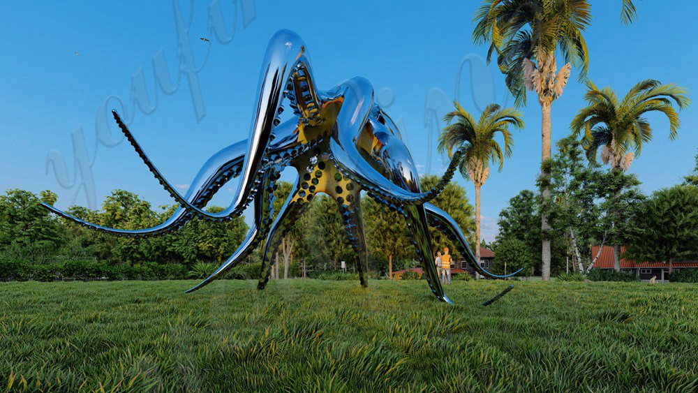 metal octopus sculpture (8)