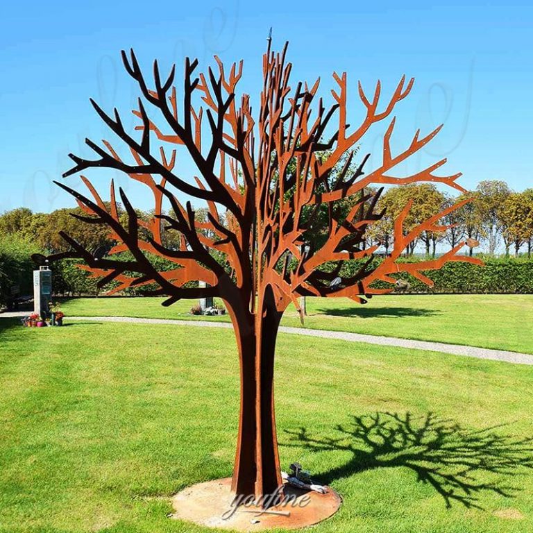 Top 12 Hot Selling Abstract Corten Steel Sculpture for Your Garden