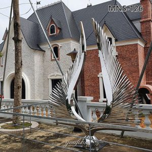 abstract wing sculpture feedback from Vietnam