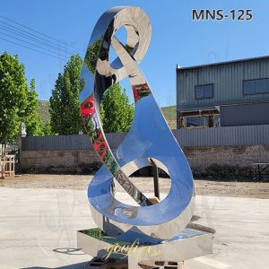 mirror yin yang sculpture