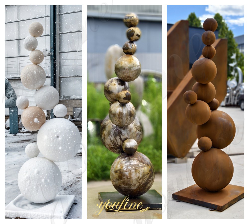corten steel ball process