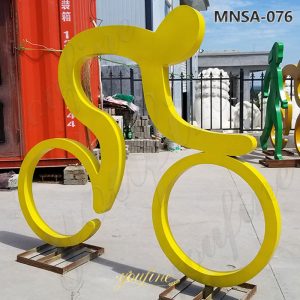 cycling sculpture