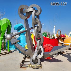 large metal outdoor anchor