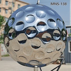metal golf ball sculpture