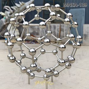 metal molecular sculpture