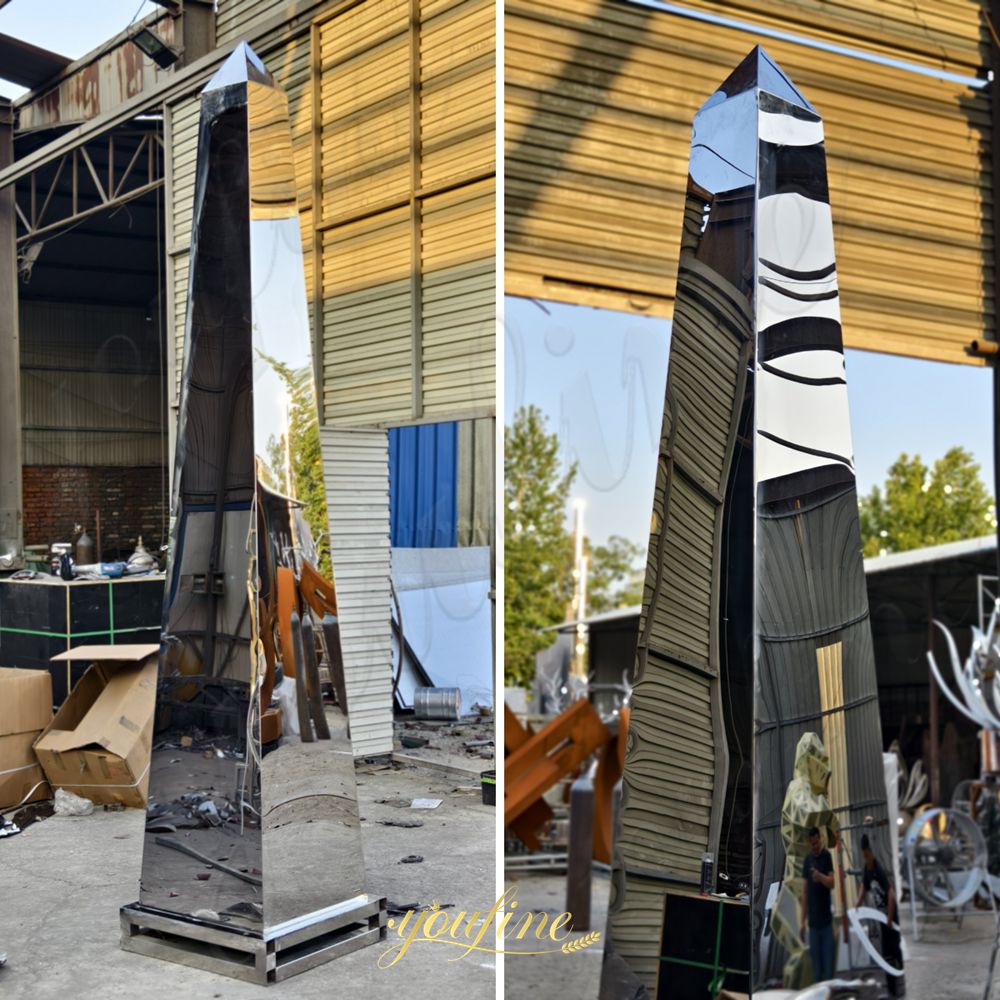 obelisk sculpture detail