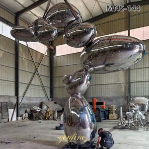 large pebble sculpture