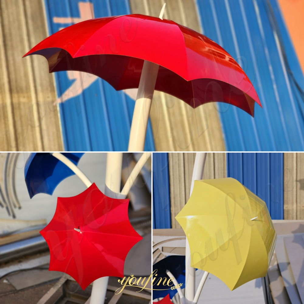 umbrella sculpture detail