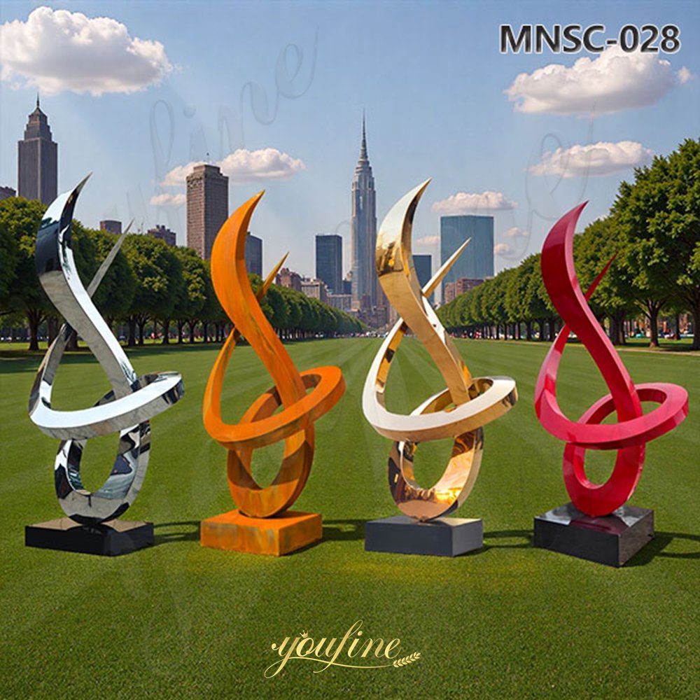 corten steel yard sculptures art