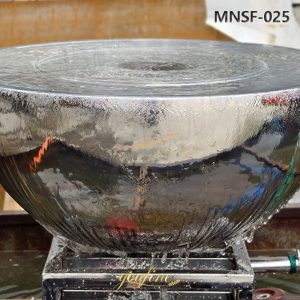 large metal bowl water fountain