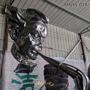 saxophone player sculpture detail