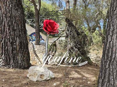 Top 10 Stunning Large Metal Flower Sculptures for Garden