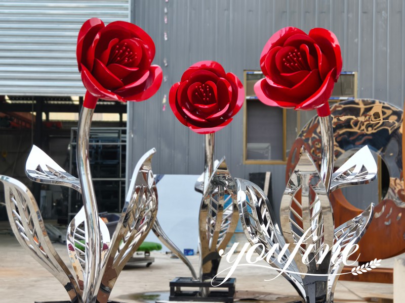 rose sculptures