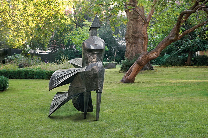 Lynn Chadwick, Walking Cloaked Figure
