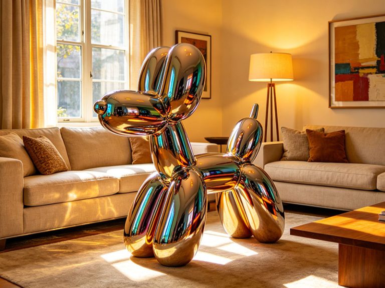 What is contemporary sculpture made of?