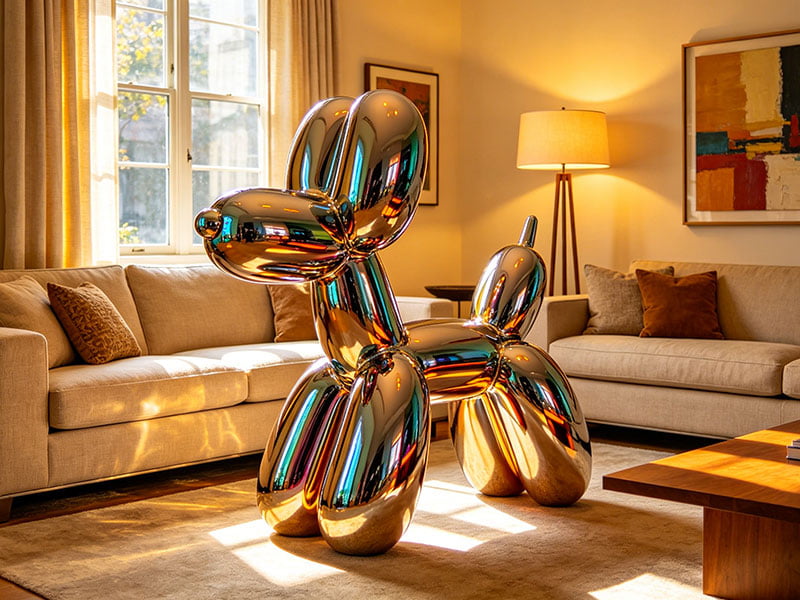 Balloon dog for home decor