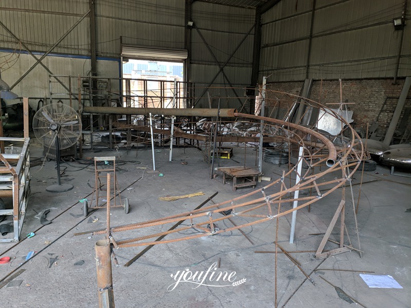 Internal Steel Structure Framework