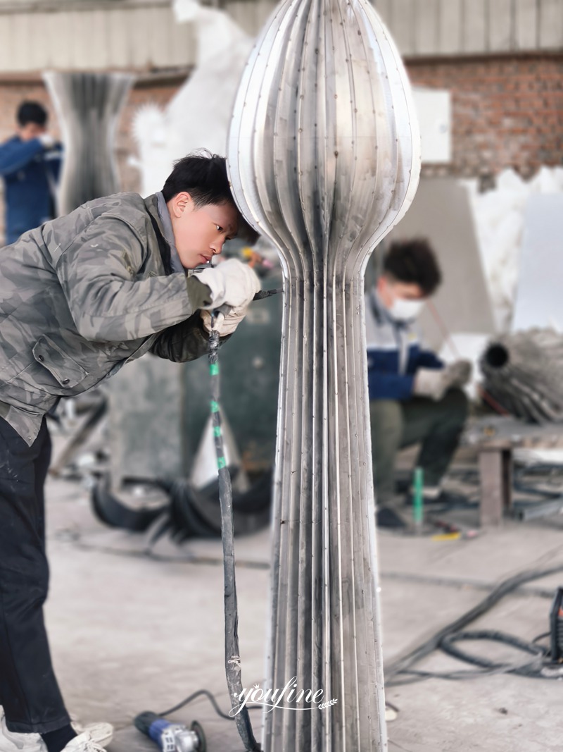 full welding seam sculpture