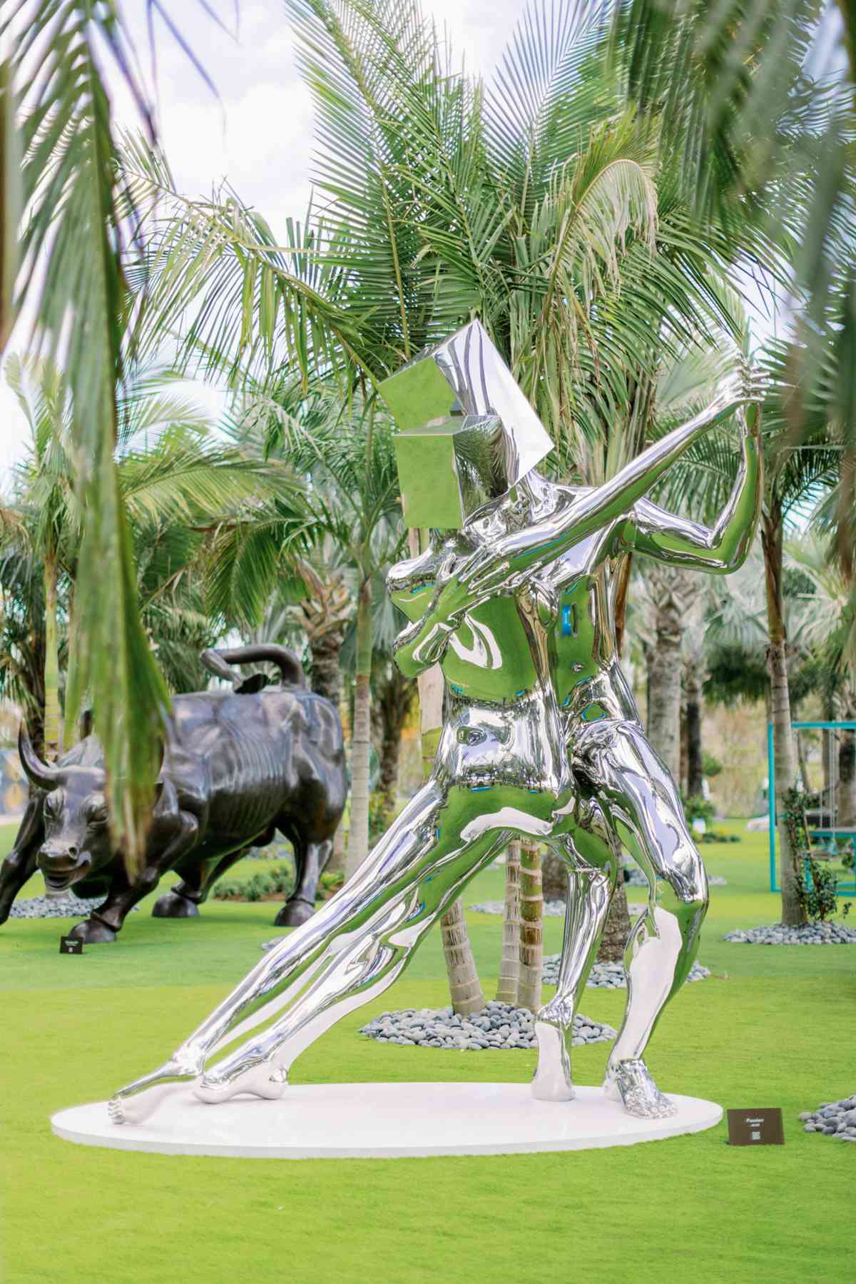 Custom sculpture for a resort